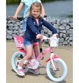 Disney Princess Kinderfahrrad - Mädchen - 12 Zoll - Rosa - Zwei Handbremsen