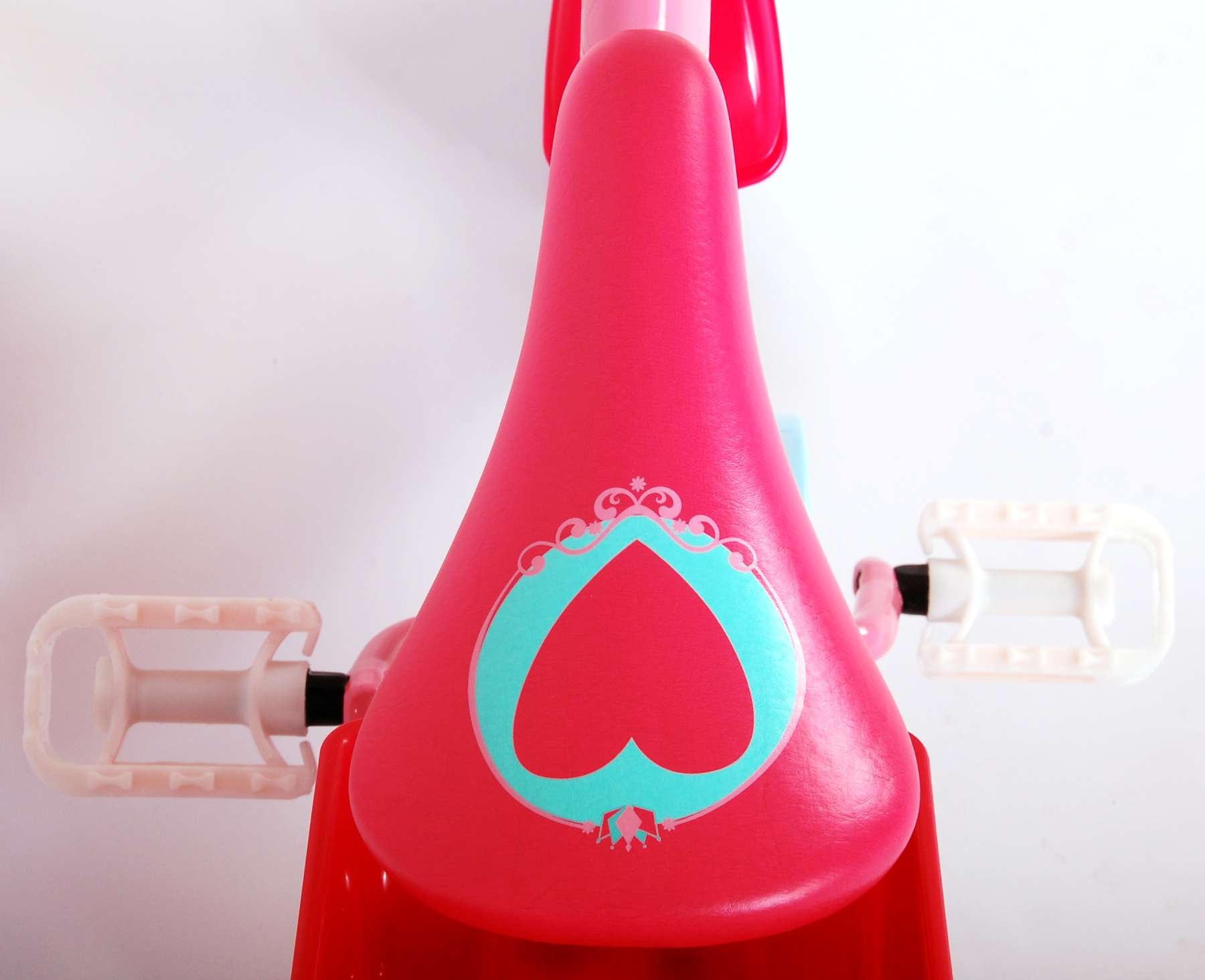 Disney Princess Kinderfahrrad - Mädchen - 12 Zoll - Rosa - Zwei Handbremsen