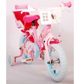 Disney Princess Kinderfahrrad - Mädchen - 12 Zoll - Rosa - Zwei Handbremsen