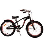 Volare Miracle Cruiser Kinderfahrrad - Jungen - 18 Zoll - Mattschwarz - Prime Collection