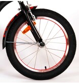 Volare Miracle Cruiser Kinderfahrrad - Jungen - 18 Zoll - Mattschwarz - Prime Collection