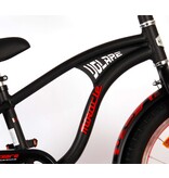 Volare Miracle Cruiser Kinderfahrrad - Jungen - 18 Zoll - Mattschwarz - Prime Collection
