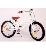 Volare Miracle Cruiser Kinderfiets - Meisjes - 18 inch - Wit - Prime Collection