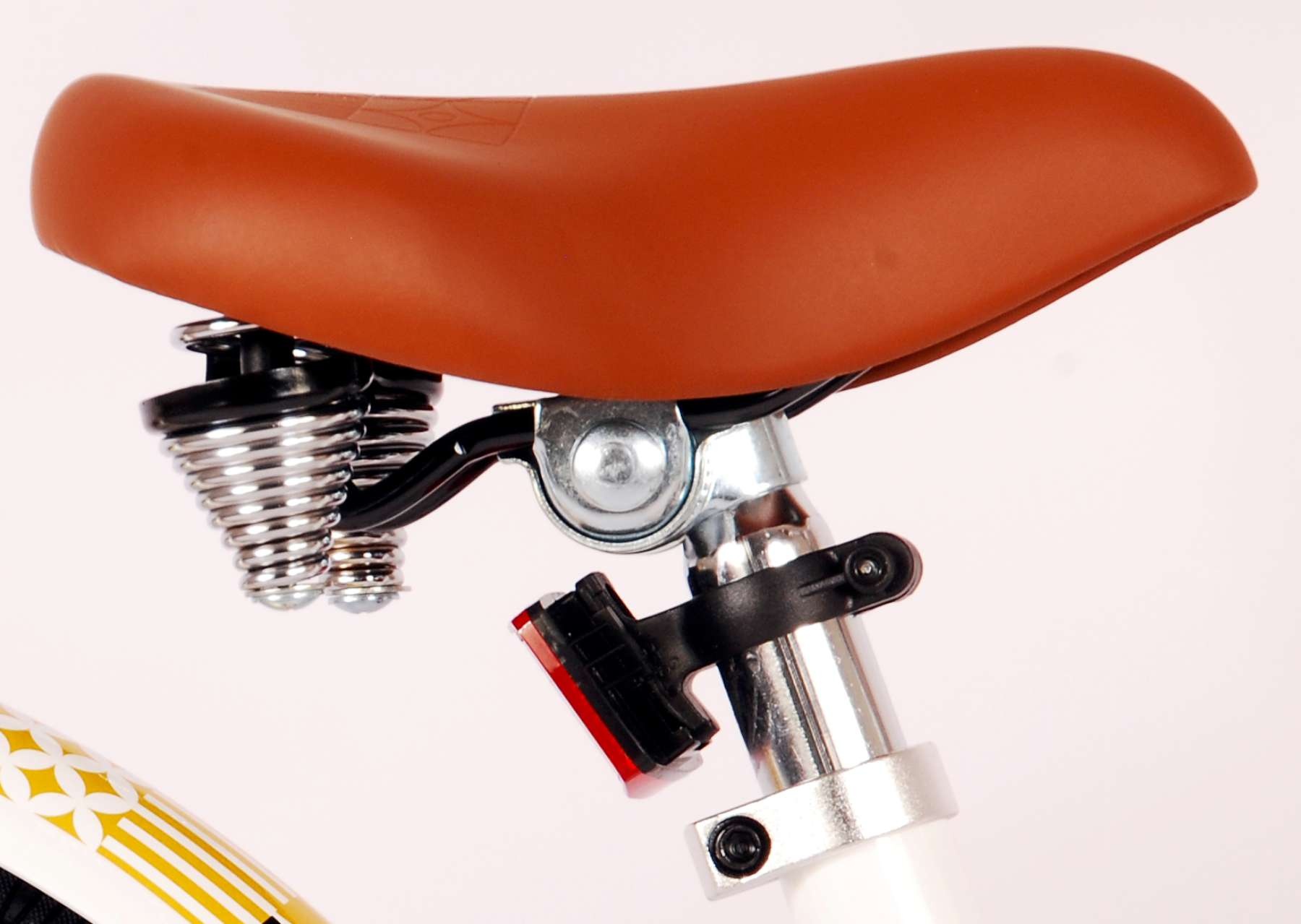 Volare Miracle Cruiser Kinderfahrrad - Mädchen - 18 Zoll - Weiß - Prime Collection