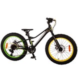 Volare Gradient Kinderfiets – Jongens – 20 inch – Zwart Geel Groen – 6 speed – Prime Collection