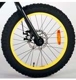 Volare Gradient Children's Bicycle – Boys – 20 inch – Black Yellow Green – 6 speed – Prime Collection