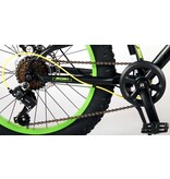 Volare Gradient Children's Bicycle – Boys – 20 inch – Black Yellow Green – 6 speed – Prime Collection