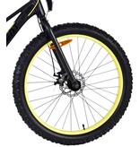 Volare Gradient Kinderfiets – Jongens – 26 inch – Zwart Geel Groen – 7 speed – Prime Collection