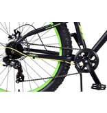 Volare Gradient Kinderfahrrad - Jungen - 26 Zoll - Schwarz Gelb Grün - 7-Gang - Prime Collection