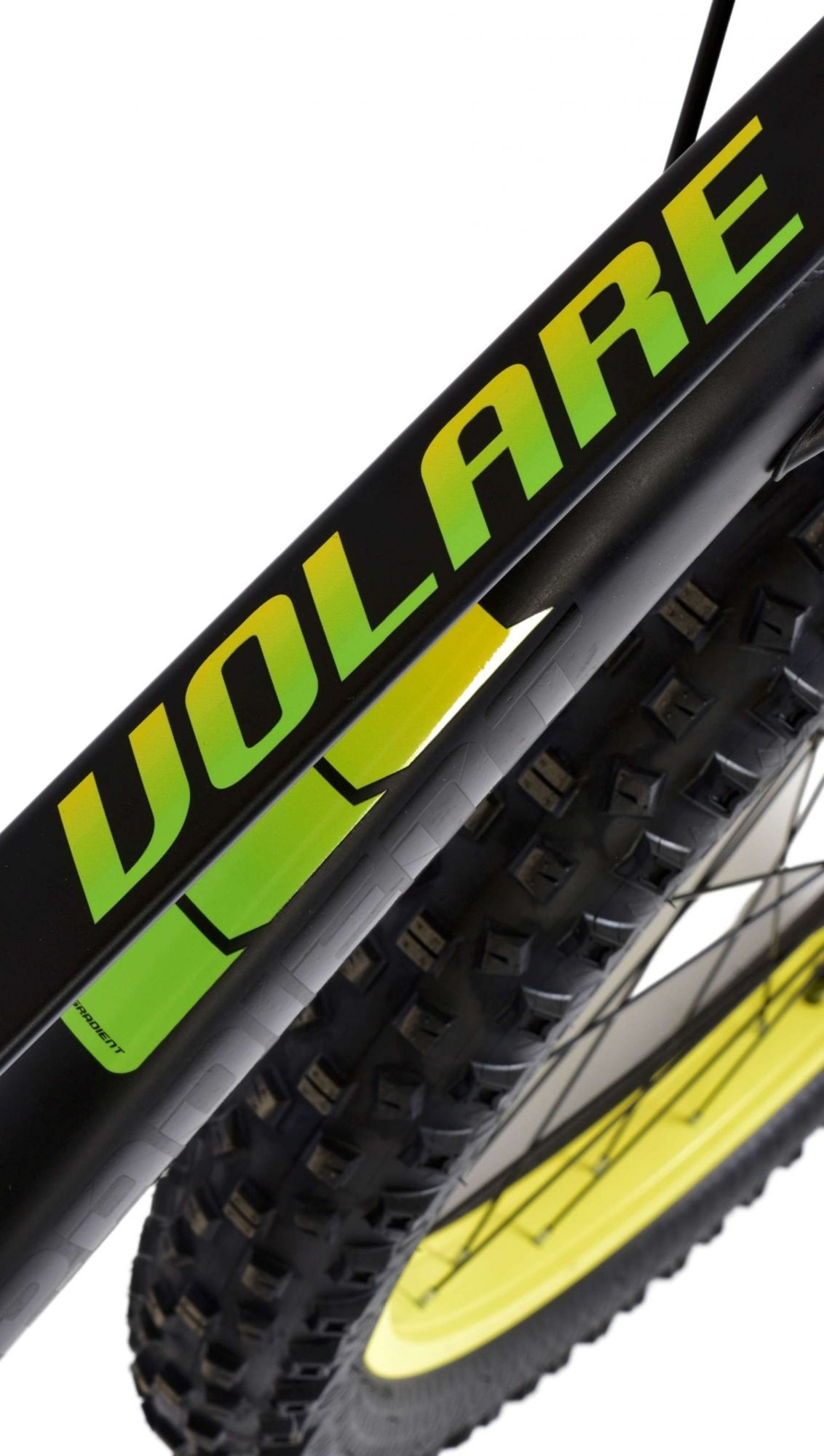 Volare Gradient Kinderfahrrad - Jungen - 26 Zoll - Schwarz Gelb Grün - 7-Gang - Prime Collection