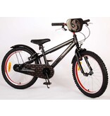 Spider-Man - Kinderfahrrad - Jungen - 20 Zoll - Mattschwarz - 2 Handbremsen