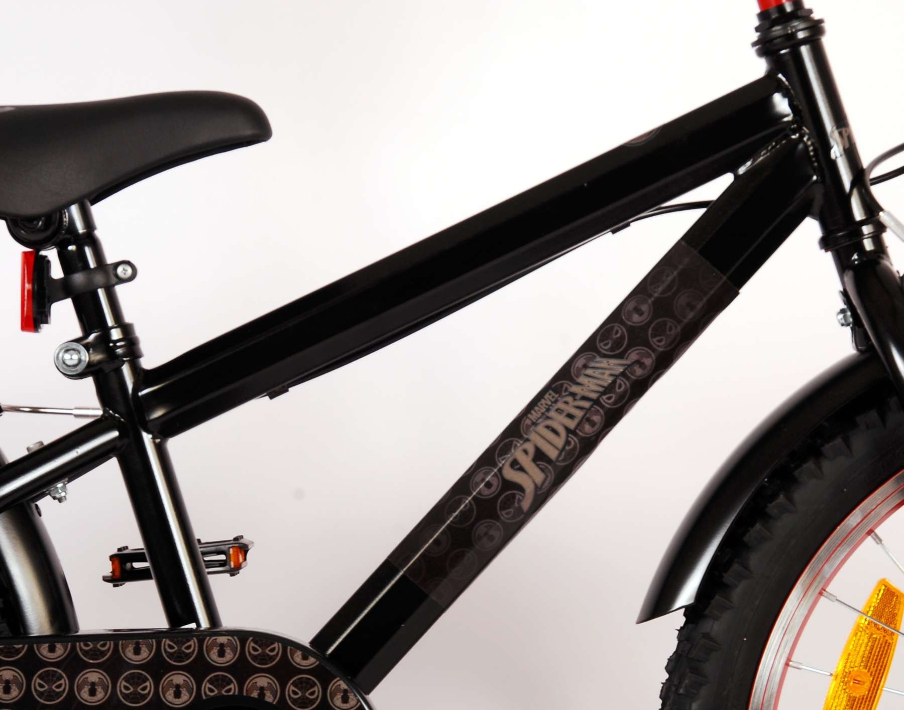 Spider-Man - Kinderfahrrad - Jungen - 20 Zoll - Mattschwarz - 2 Handbremsen