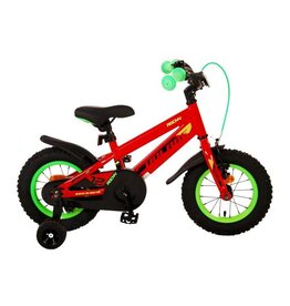 Volare Rocky Kinderfahrrad - Jungen - 12 Zoll - Rot