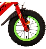 Volare Rocky Kinderfiets - Jongens - 12 inch - Rood
