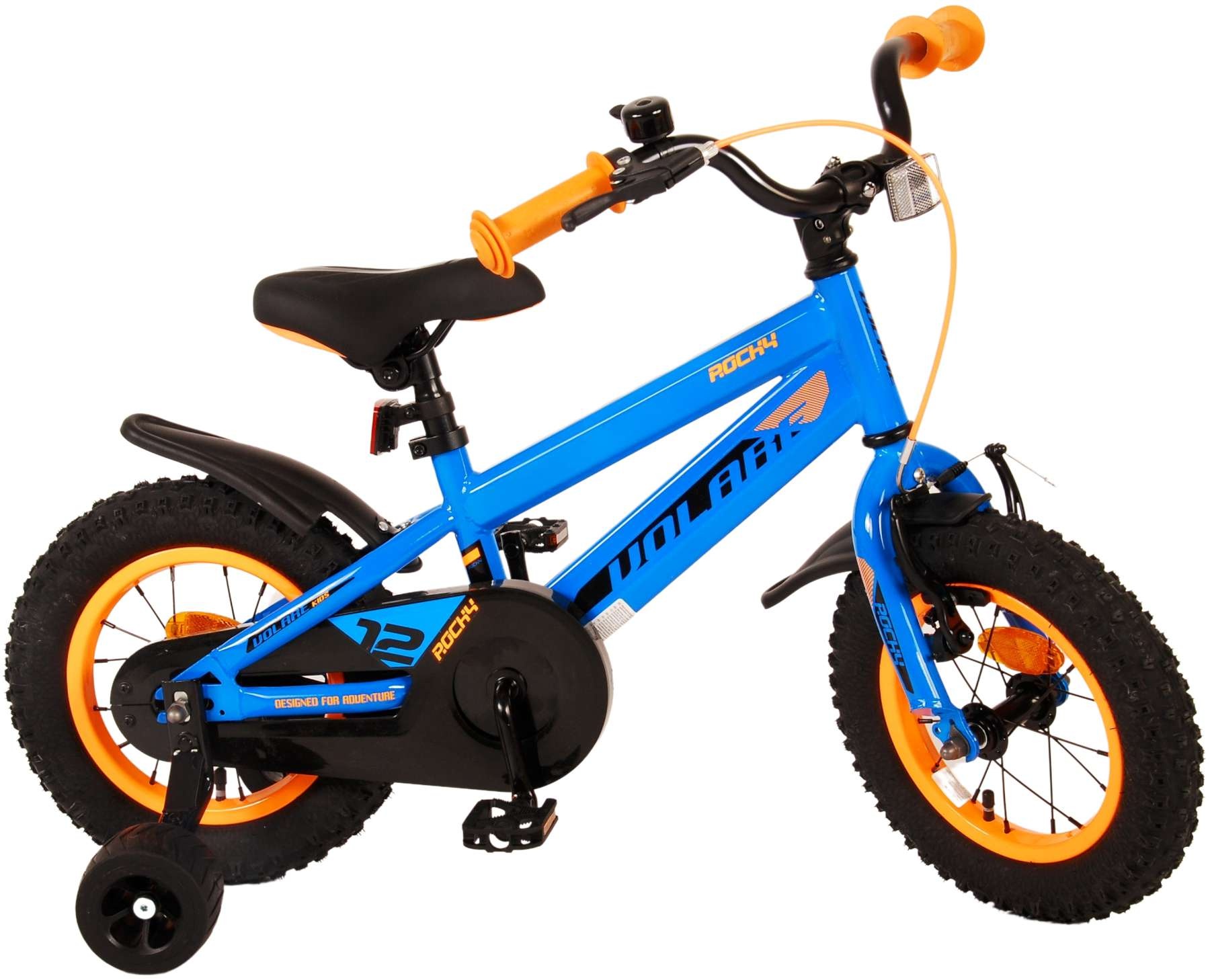 Volare Rocky Children's Bicycle - Boys - 12 inch - Blue