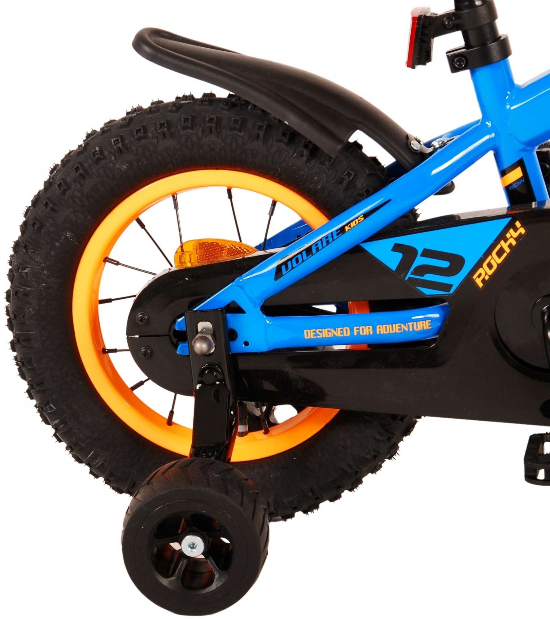 Volare Rocky Children's Bicycle - Boys - 12 inch - Blue