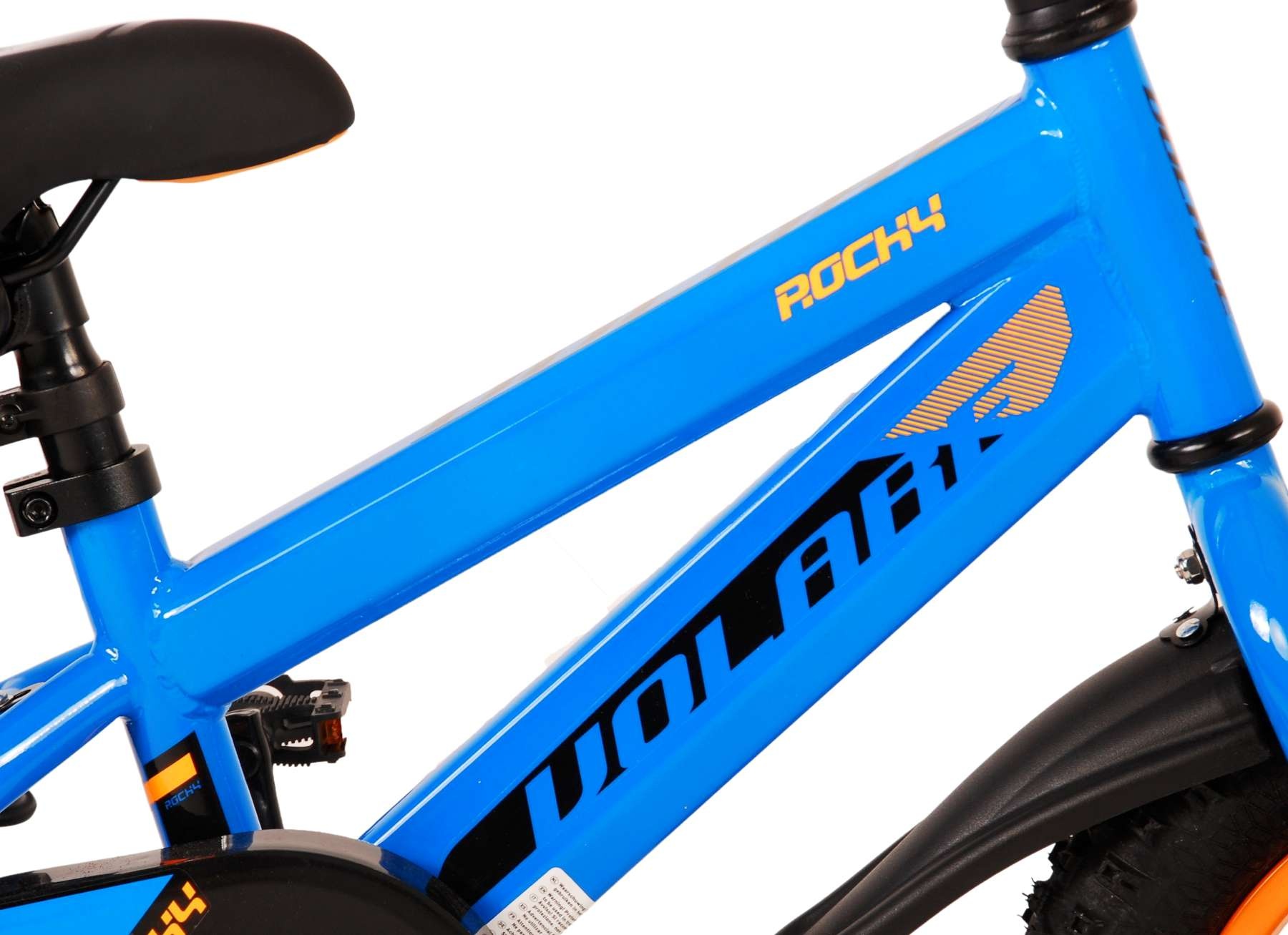 Volare Rocky Children's Bicycle - Boys - 12 inch - Blue