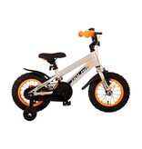 Volare Rocky Kinderfahrrad - Jungen - 12 Zoll - Grau