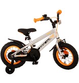 Volare Rocky Kinderfahrrad - Jungen - 12 Zoll - Grau