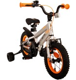 Volare Rocky Kinderfahrrad - Jungen - 12 Zoll - Grau