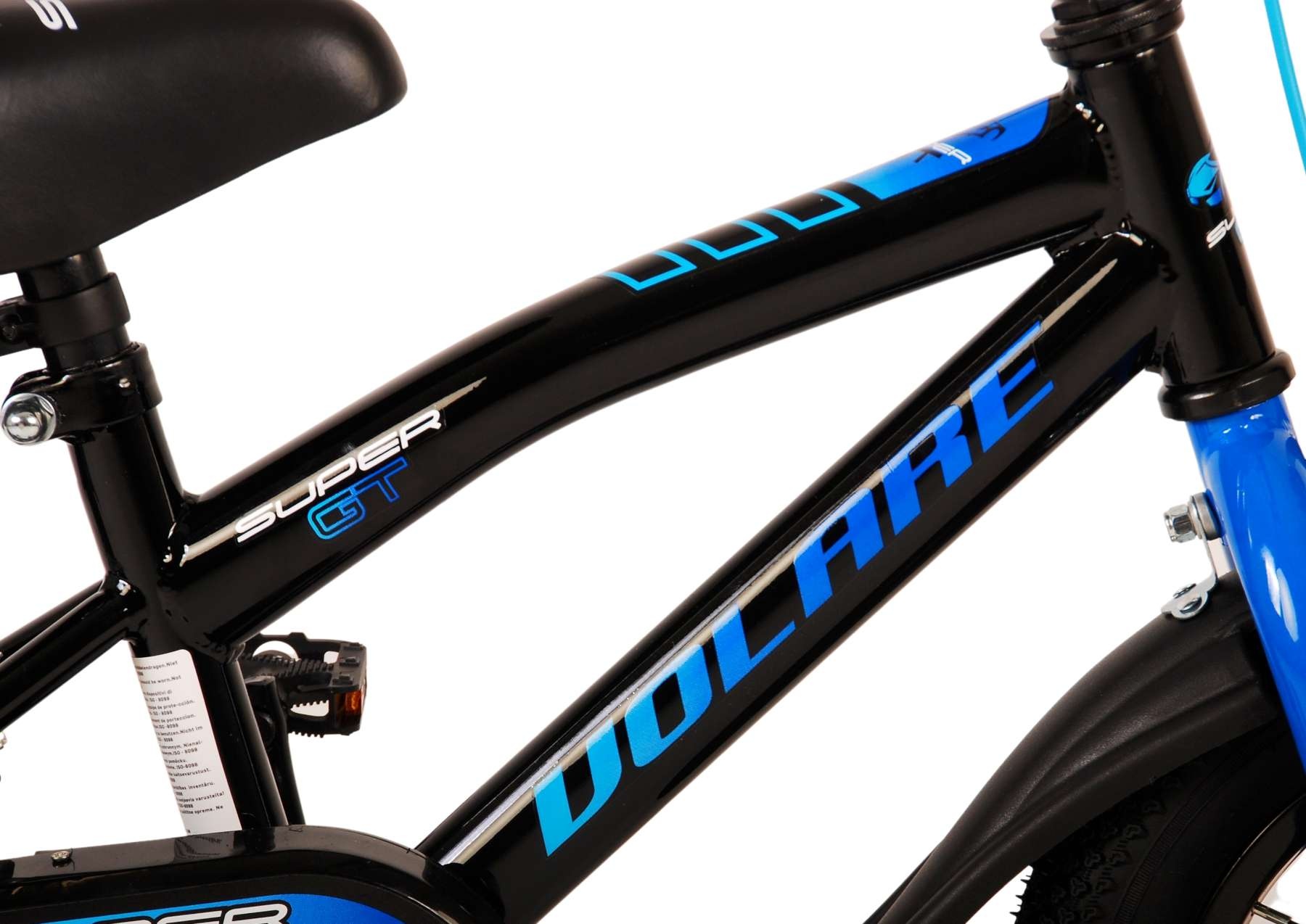 Volare Super GT Kinderfahrrad - Jungen - 12 Zoll - Blau