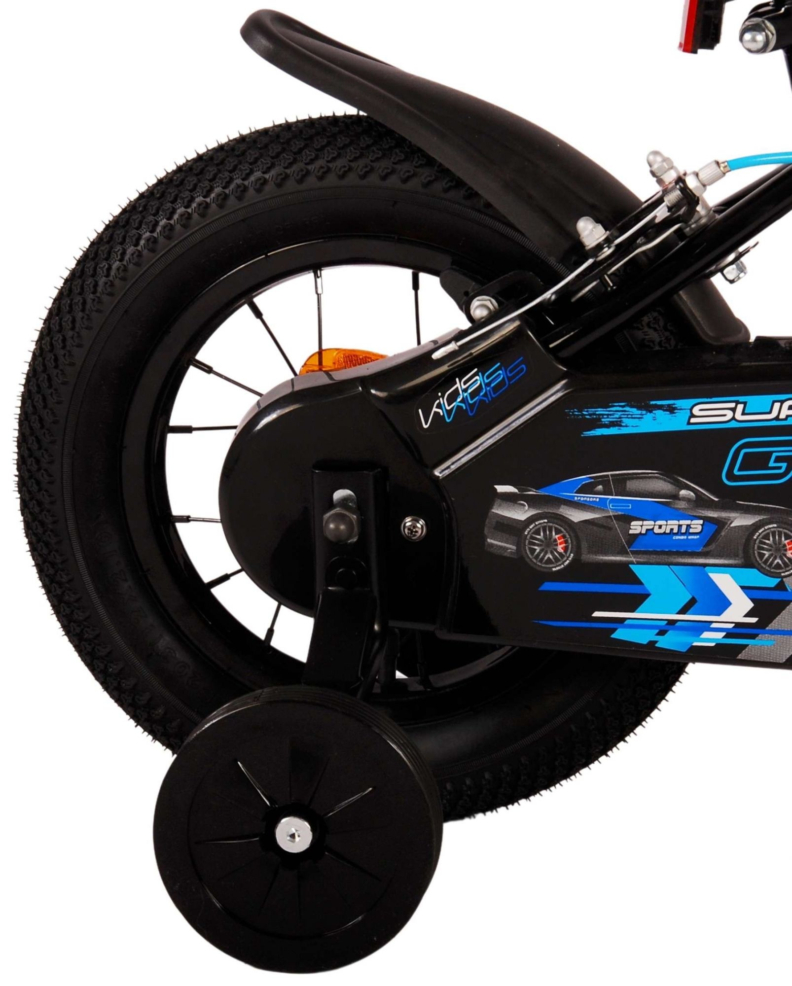Volare Super GT Children's bike - boys - 12 inch - Blue - Two handbrakes