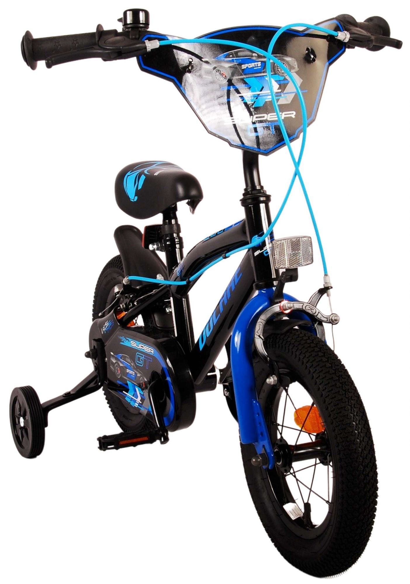 Volare Super GT Children's bike - boys - 12 inch - Blue - Two handbrakes