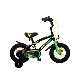 Volare Super GT Kinderfahrrad - Jungen - 12 Zoll - Grün - Zwei Handbremsen