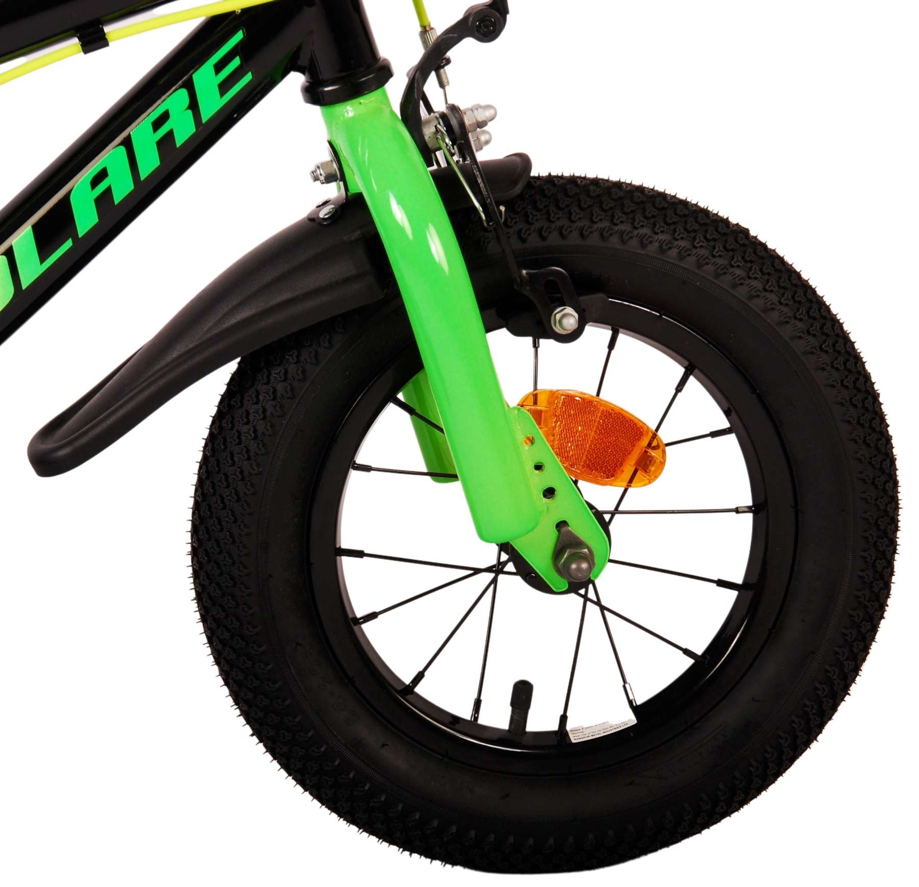 Volare Super GT Children's bike - boys - 12 inch - Green - Two handbrakes