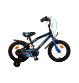 Volare Super GT Kinderfahrrad - Jungen - 14 Zoll - Blau - Zweihandbremsen