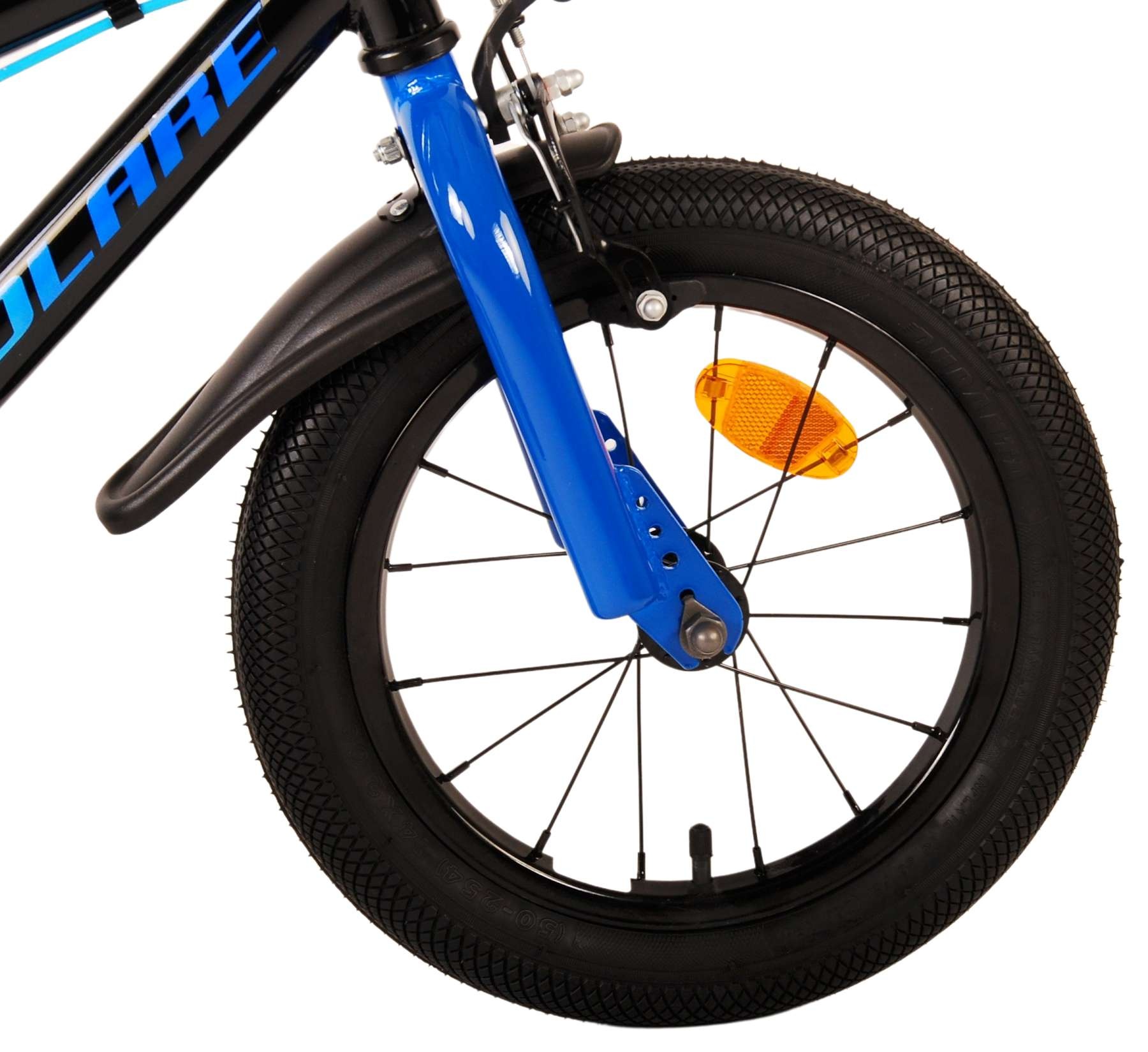 Volare Super GT Kinderfahrrad - Jungen - 14 Zoll - Blau - Zweihandbremsen