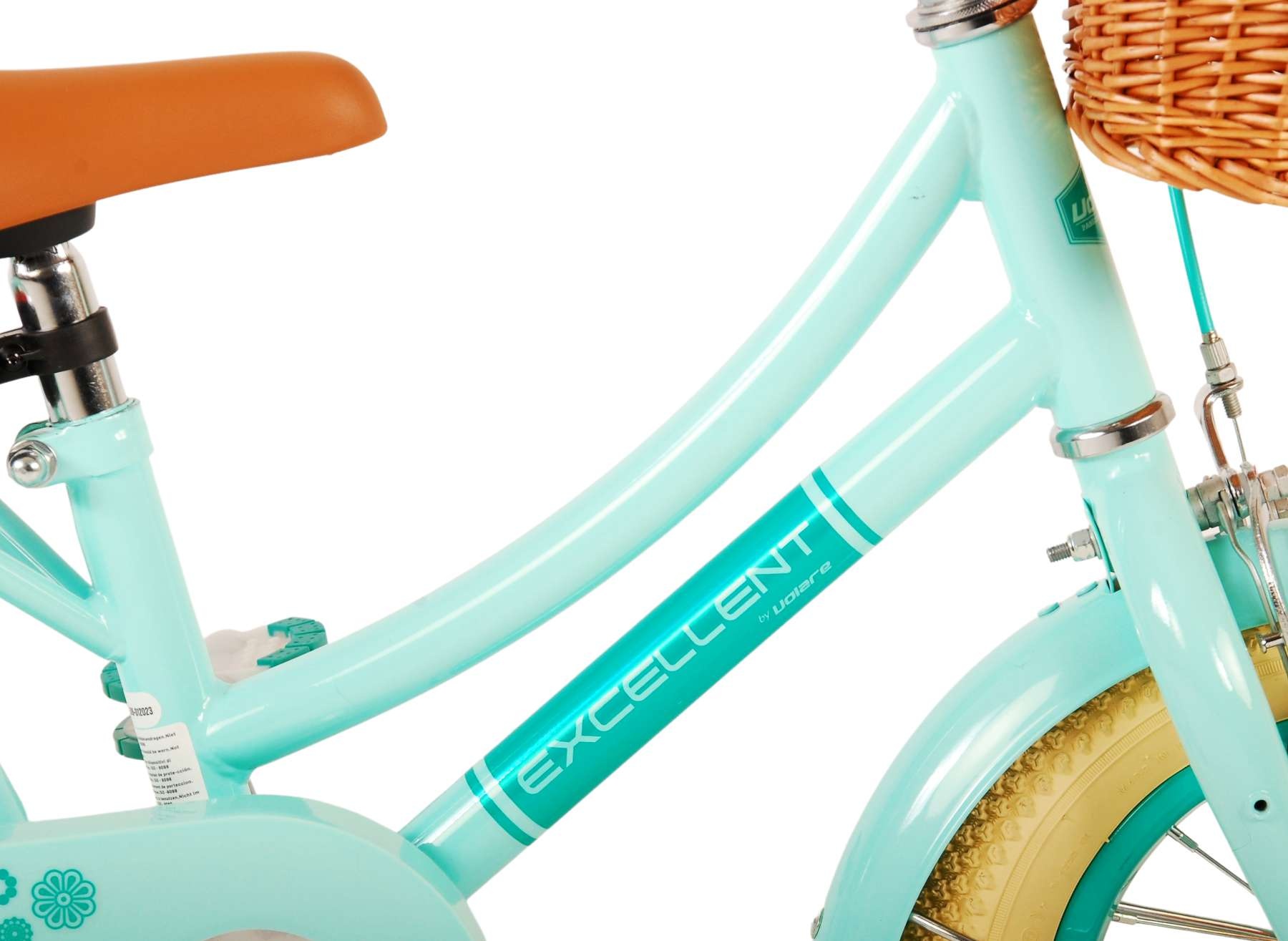 Volare Excellent children's bike - Girls - 12 inch - Green