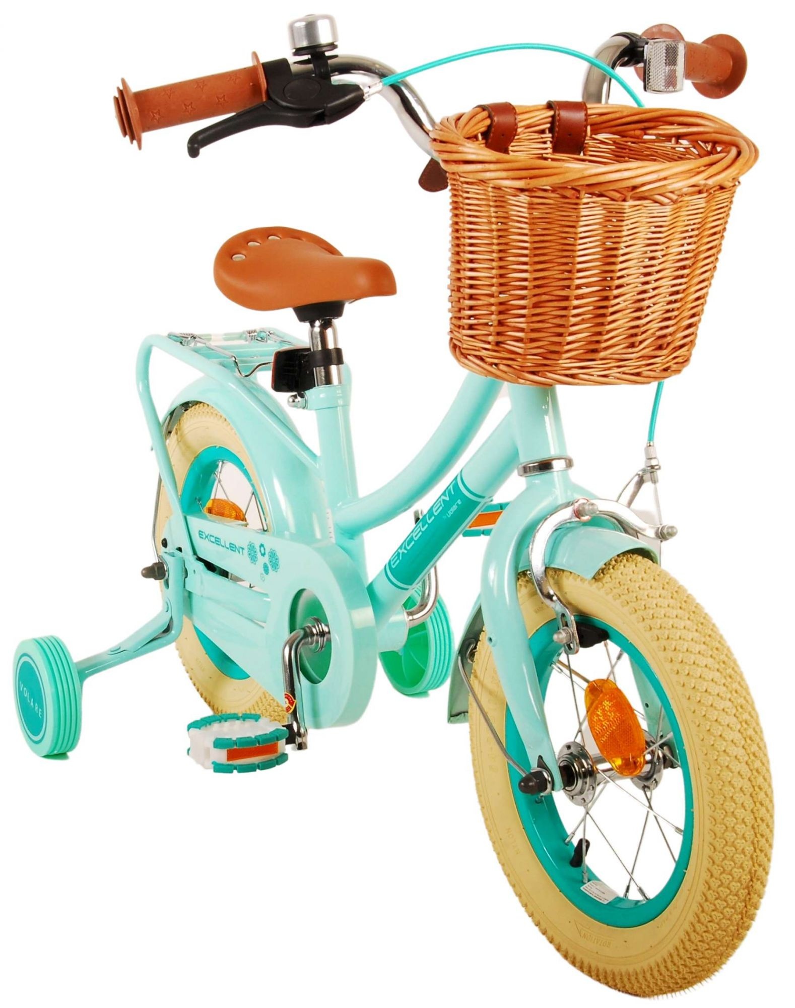 Volare Excellent children's bike - Girls - 12 inch - Green