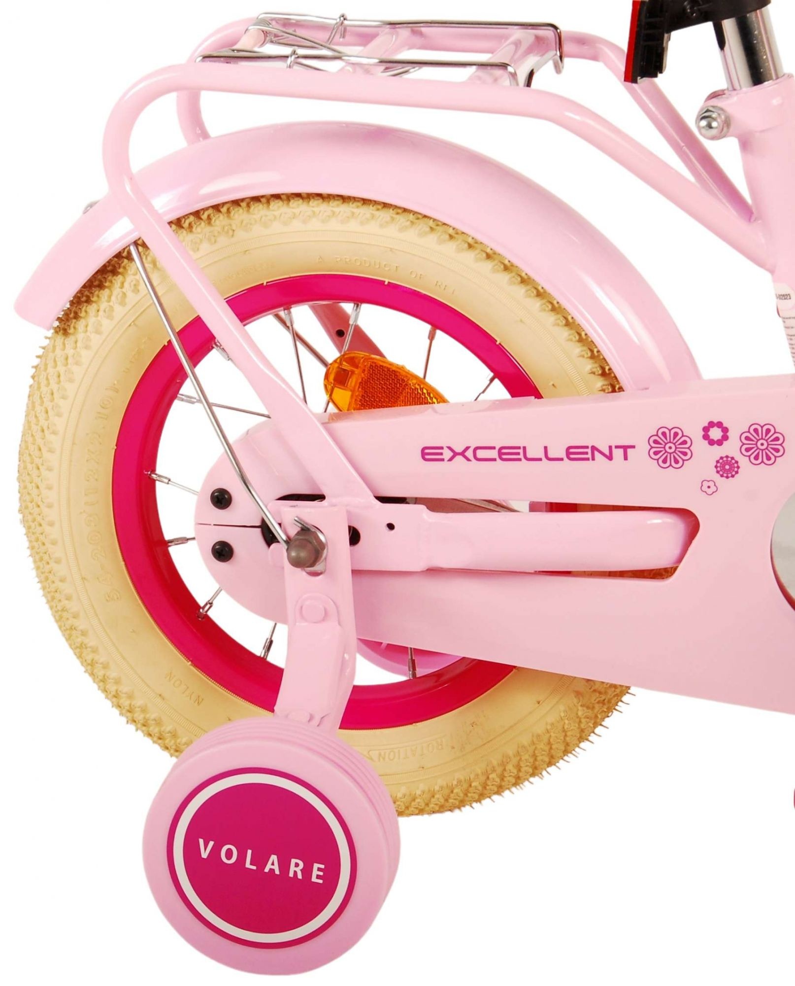 Volare Excellent children's bike - Girls - 12 inch - Pink