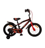 Volare Super GT Kinderfiets - Jongens - 16 inch - Rood - Twee handremmen