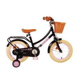 Volare Excellent Kinderfahrrad - Mädchen - 14 Zoll - Schwarz