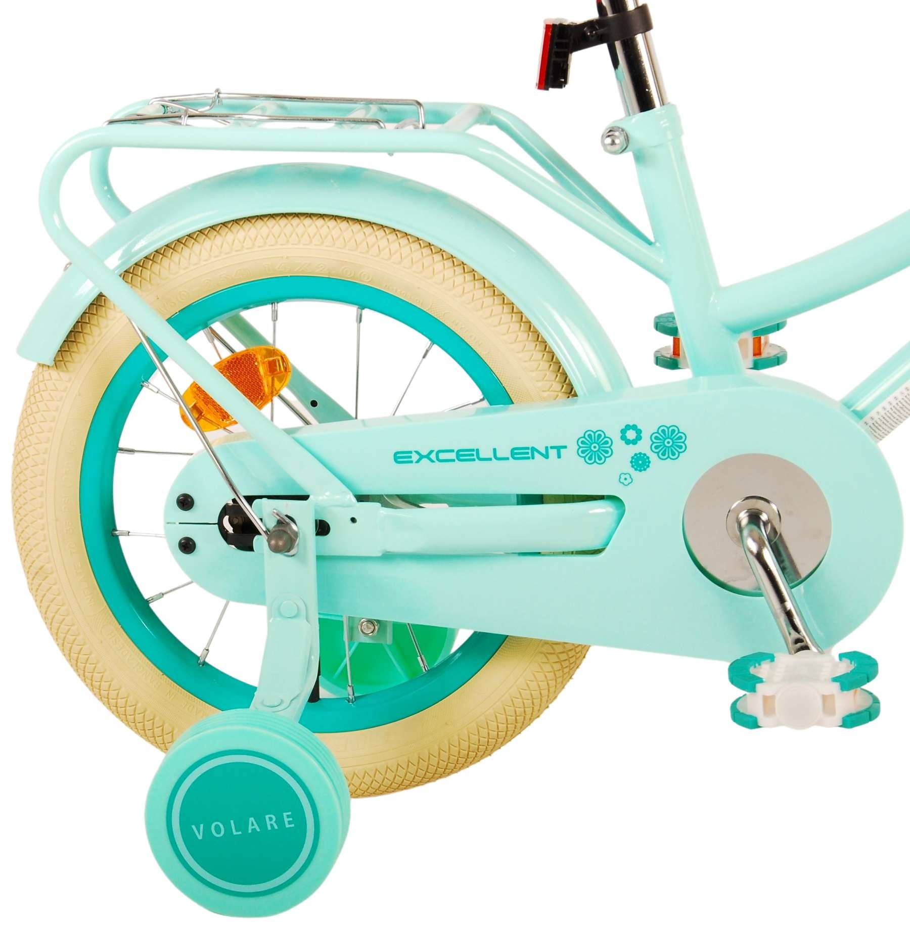 Volare Excellent children's bike - Girls - 14 inch - Green
