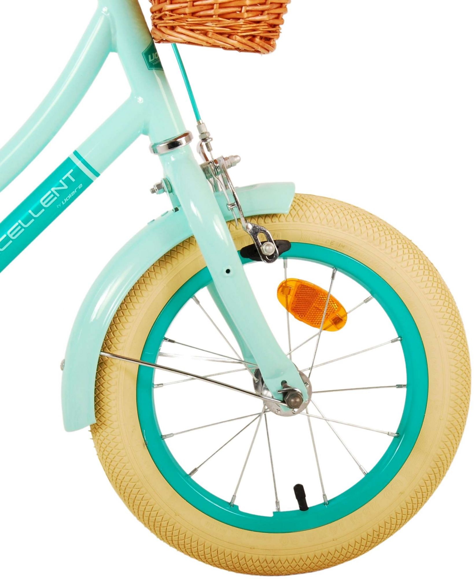 Volare Excellent children's bike - Girls - 14 inch - Green