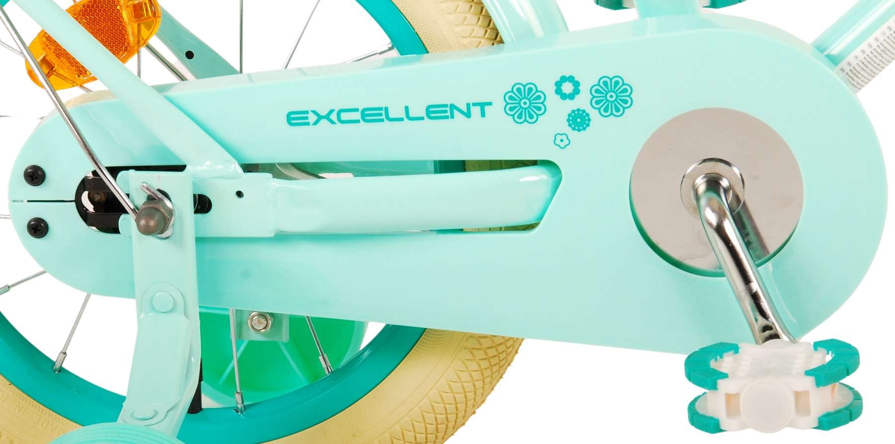 Volare Excellent children's bike - Girls - 14 inch - Green