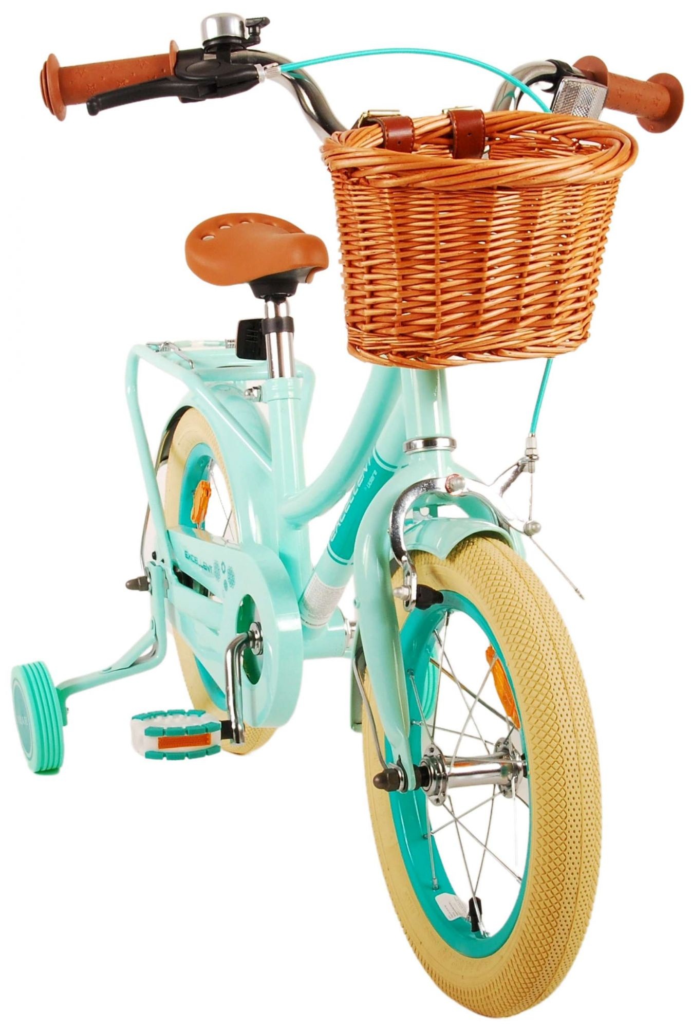 Volare Excellent children's bike - Girls - 14 inch - Green