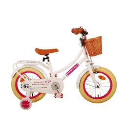 Volare Excellent Kinderfahrrad - Mädchen - 14 Zoll - Weiß