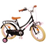 Volare Excellent Kinderfiets - Meisjes - 16 inch - Zwart - 95% afgemonteerd