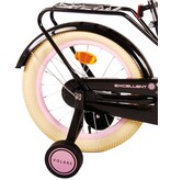 Volare Excellent Kinderfiets - Meisjes - 16 inch - Zwart - 95% afgemonteerd