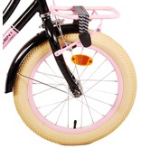 Volare Excellent Kinderfiets - Meisjes - 16 inch - Zwart - 95% afgemonteerd