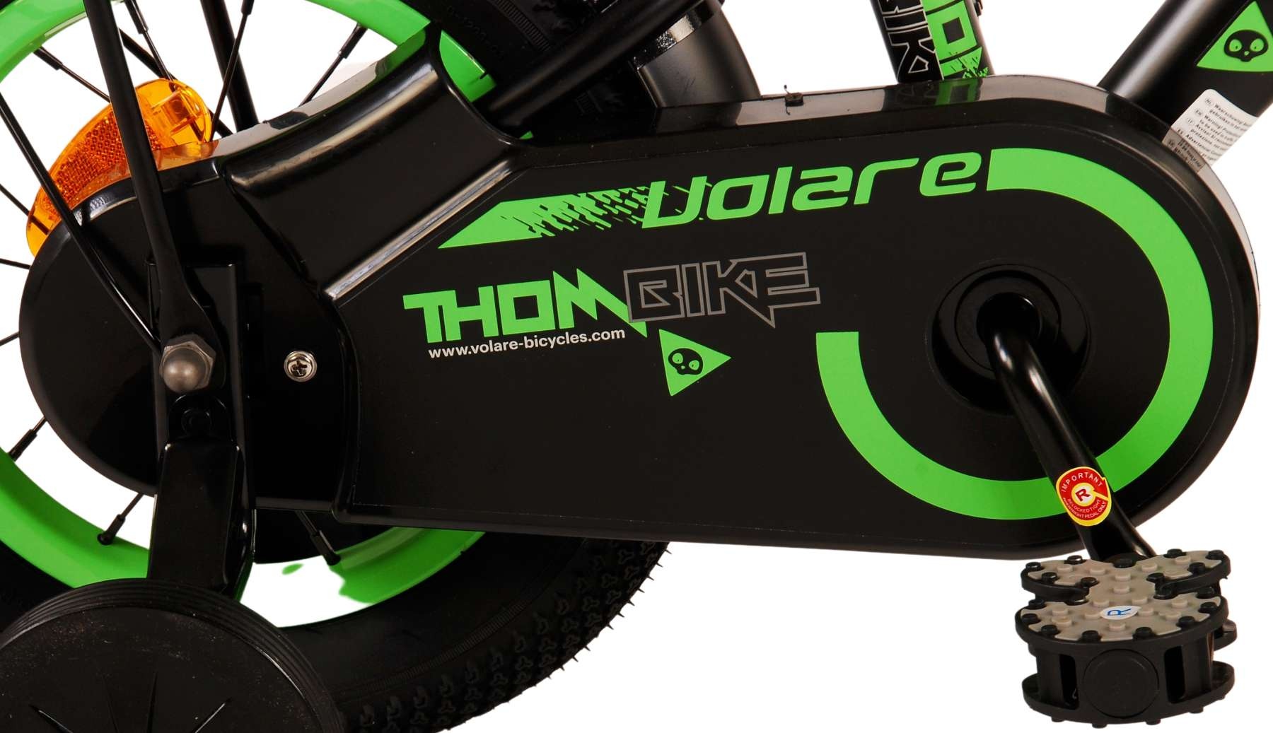 Volare Thombike children's bike - boys - 12 inch - Black Green