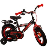 Volare Thombike Kinderfiets - Jongens - 12 inch - Zwart Rood