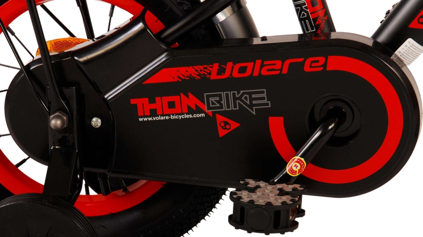 Volare Thombike children's bike - boys - 12 inch - Black Red