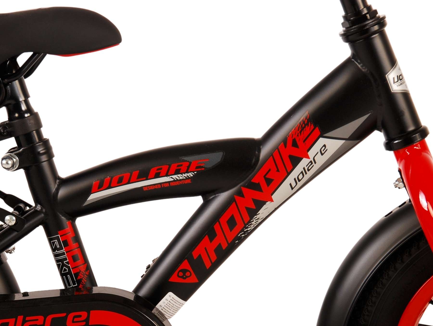 Volare Thombike children's bike - boys - 12 inch - Black Red