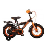 Volare Thombike Children's bike - Boys - 12 inch - Black Orange - Two Hand Brakes