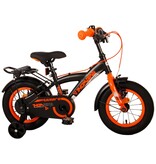 Volare Thombike Children's bike - Boys - 12 inch - Black Orange - Two Hand Brakes